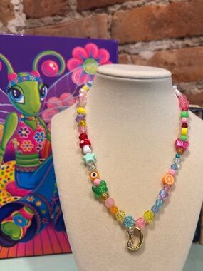 Y2K D BALLOON INITIAL CUSTOM EYE CANDY CHAIN